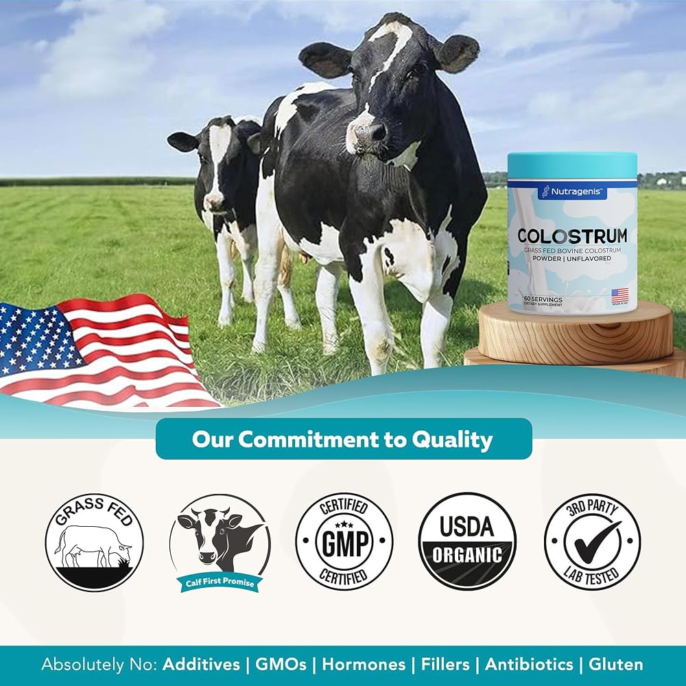 Nutragenis Colostrum Premium Powder for Gut Health & Immunity - 60 Servings - image 4
