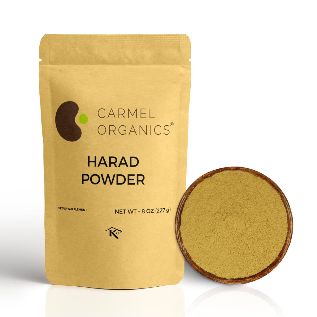 CARMEL ORGANICS Haritaki Fruit Powder - 8 Ounce