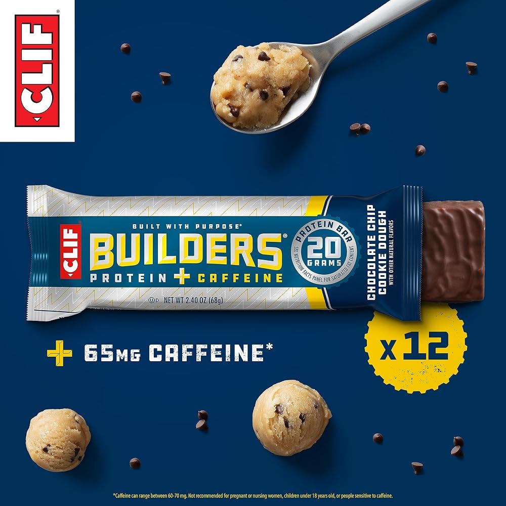 Clif Builders Protein Bars Bundle - 20g Plant Protein - 12 Count - image 6