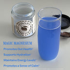 Wooden Spoon Herbs Magic Magnesium Citrate Powder Drink Mix (Blue