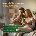 The Nerve Brand Neuropathy Greens Blend Nerve Relief/Blend Greens