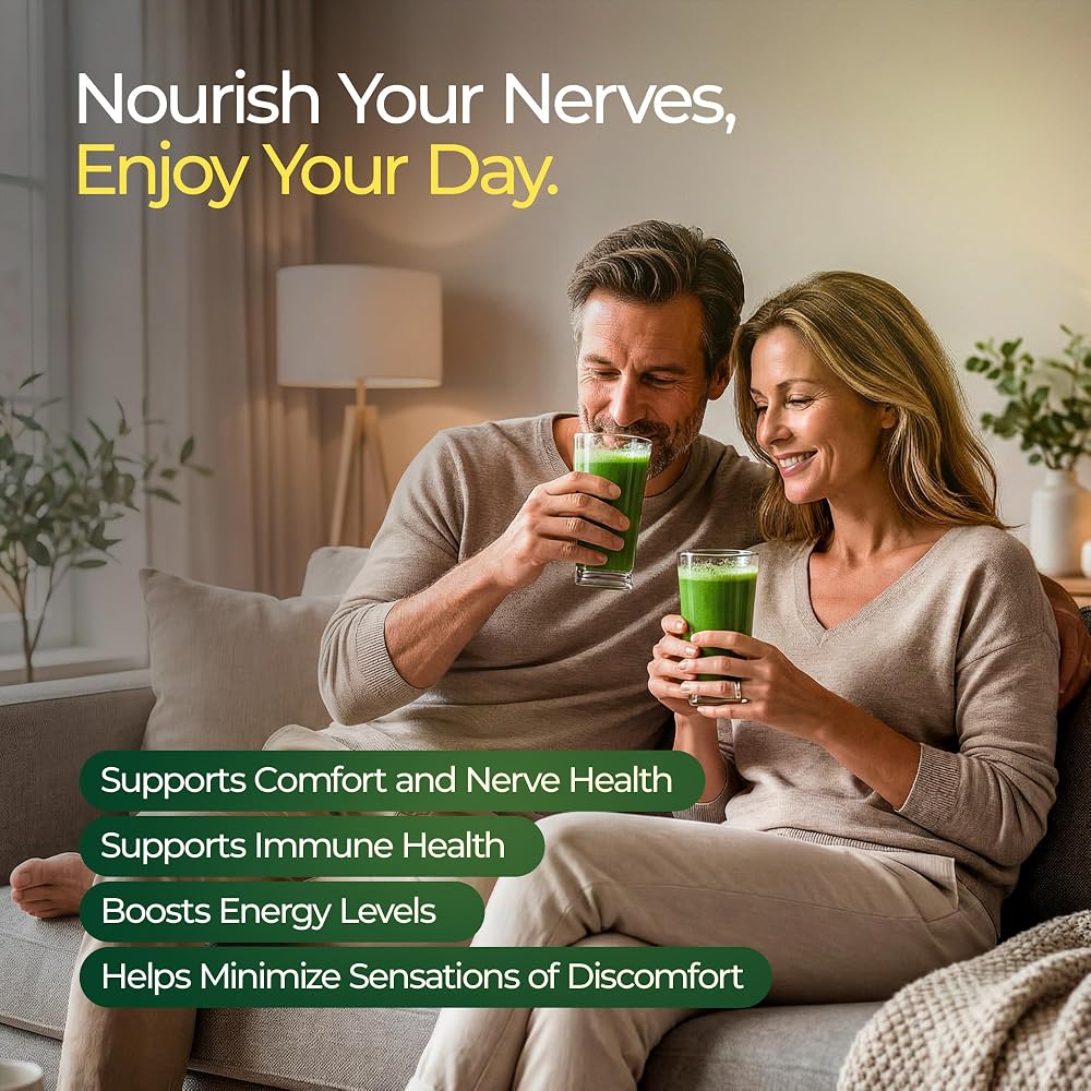 The Nerve Brand Neuropathy Greens Blend Nerve Relief/Blend Greens