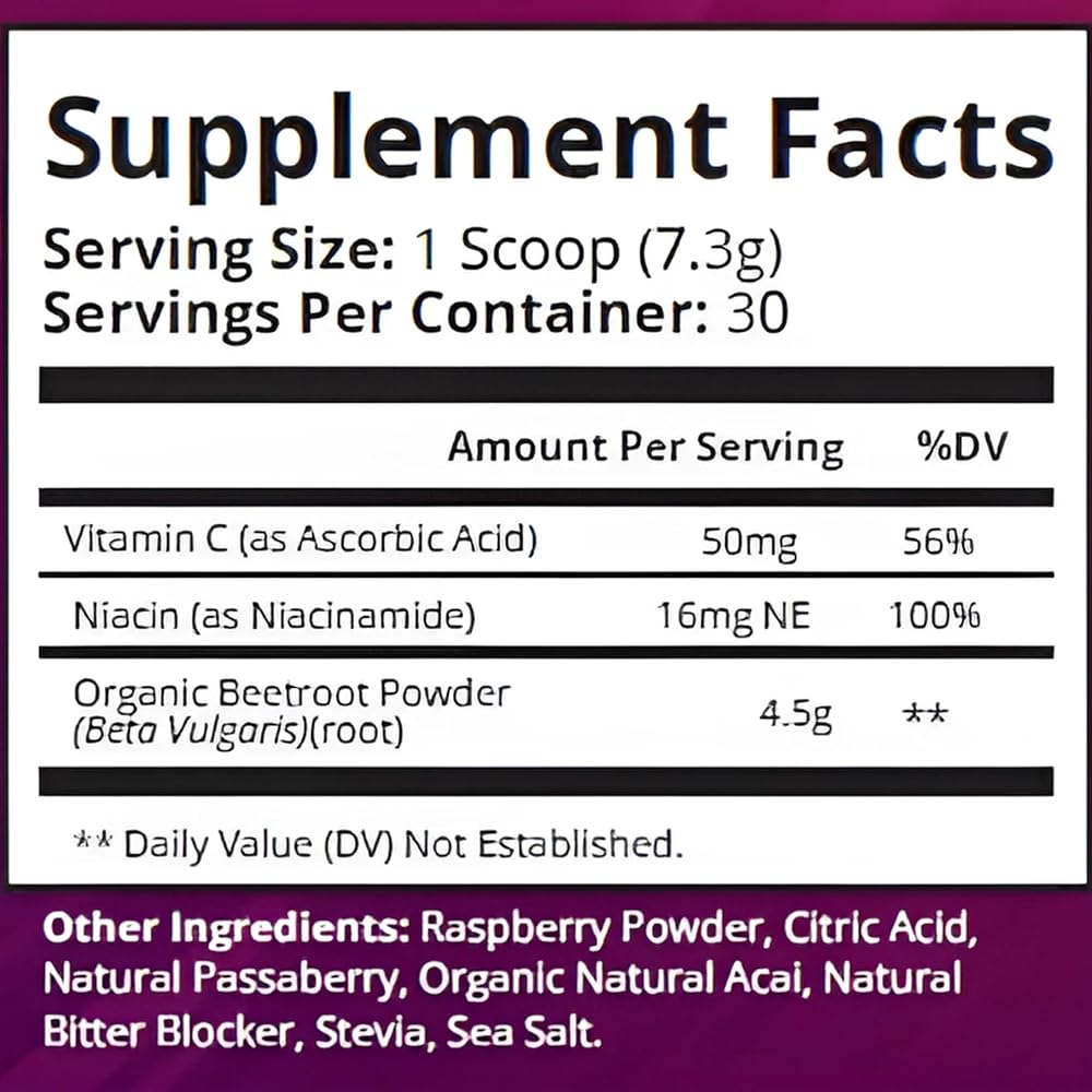 Blend Core Beet + Boost Organic Beet Root Powder - 7.7 oz - image 7
