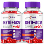 Gold Nutra UltraQuick Max+ ACV Gummies, 2X Stronger - 2 Pack