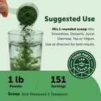 Micro Ingredients Organic Spirulina Powder - 1 lb - image 4