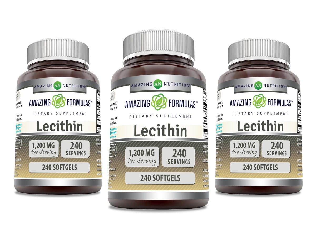Amazing Nutrition Lecithin 1200 mg Softgels - 720 Count