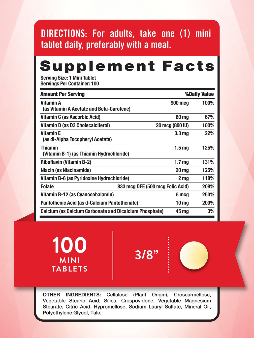 Nature's Truth One Daily Multivitamin - 100 Tablets - image 2