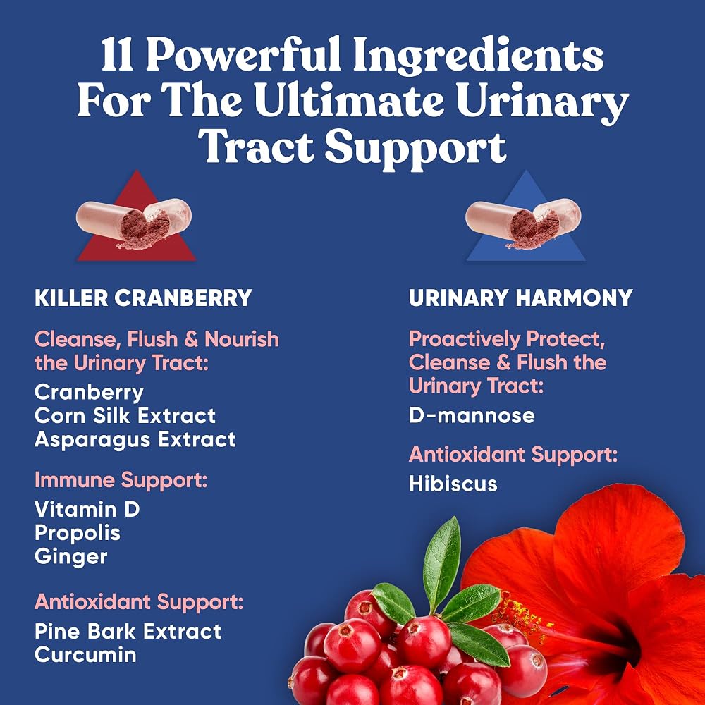 Eu Natural Women's Urinary Tract Bundle with Cranberry + D-Mannose - image 4