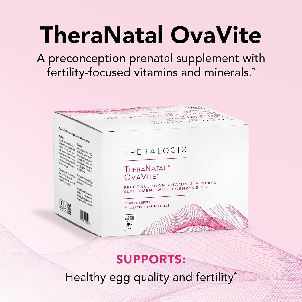 Theralogix TheraNatal OvaVite Preconception & Egg Quality - 273 Count - image 3
