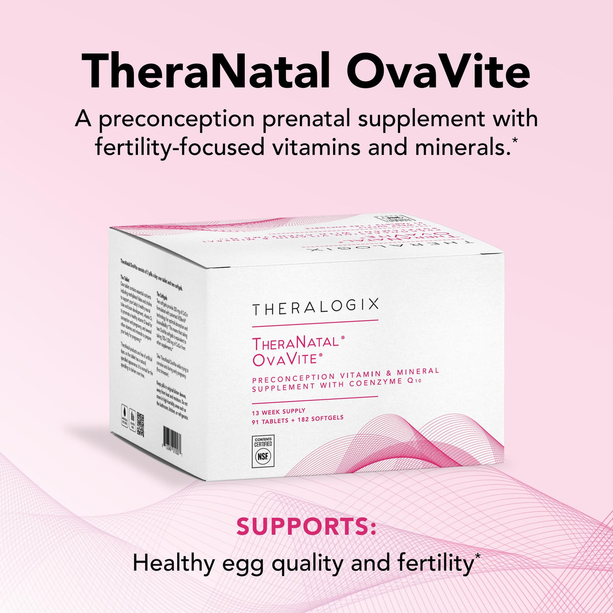 Theralogix TheraNatal OvaVite Preconception & Egg Quality - 273 Count - image 3