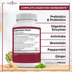 NEW AGE Digestive Enzymes for Gut Health - 120 Capsules - image 5