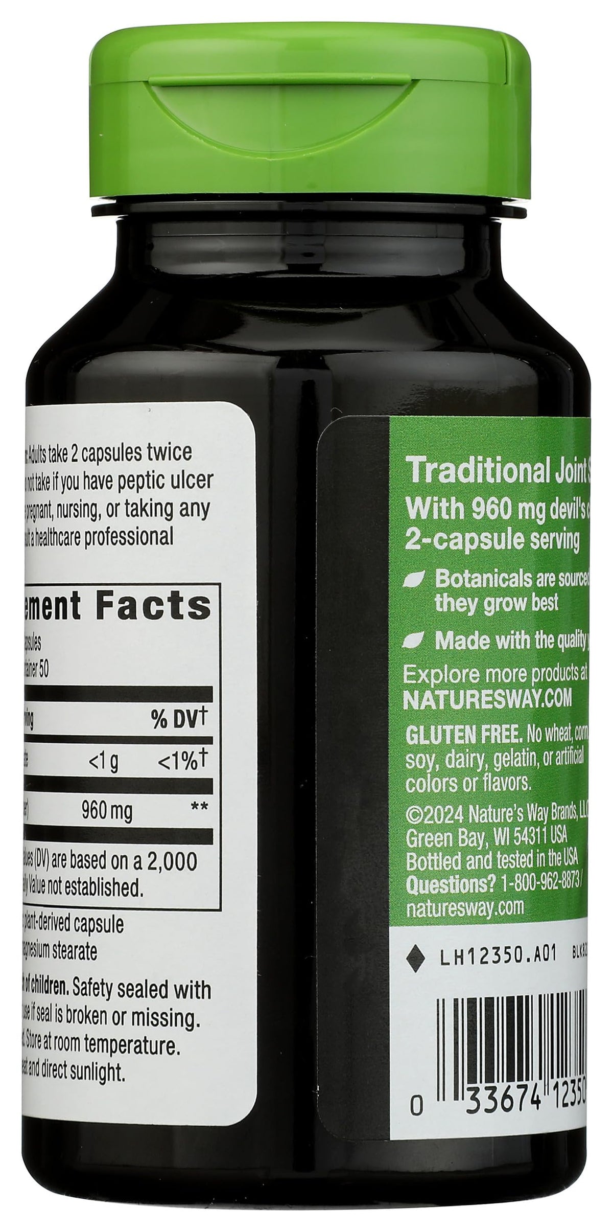 Natures Way Devils Claw Root - 100 Capsules - image 2