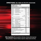 MuscleMeds Vitamin T Daily Complete Multivitamin for Men - 90 Capsules - image 2