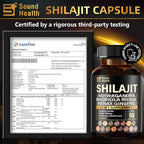 SoundHealth Irish Sea Moss & Shilajit Bundle - 120 Capsules - image 4