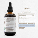 Secrets of the Tribe Clove Tincture Alcohol-Free Liquid Extract