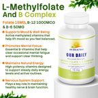 AND GIVE US TODAY OUR DAILY Our Daily Vites L-Methylfolate B Complex