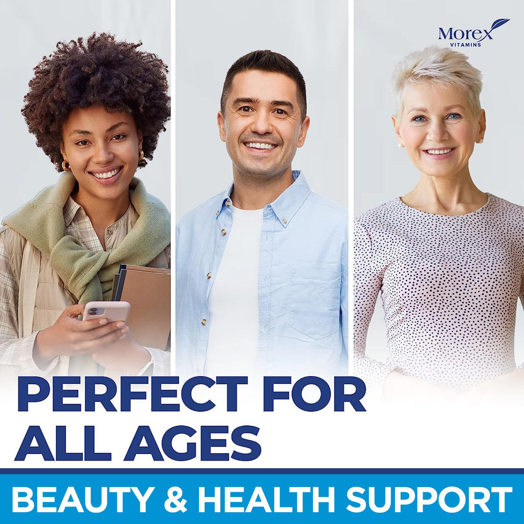 MOREX VITAMINS Biotin Collagen Keratin Supplement
