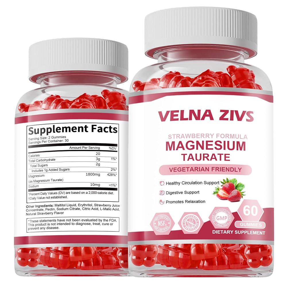 Velna zivs Magnesium Taurate Gummies