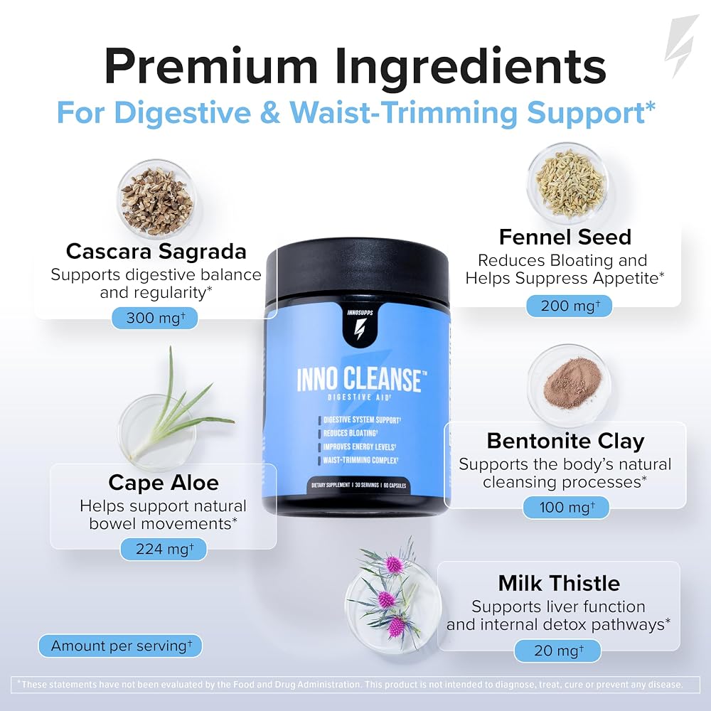 InnoSupps Inno Cleanse 2X 14 Day Colon Cleanse & Detox Flush - image 2