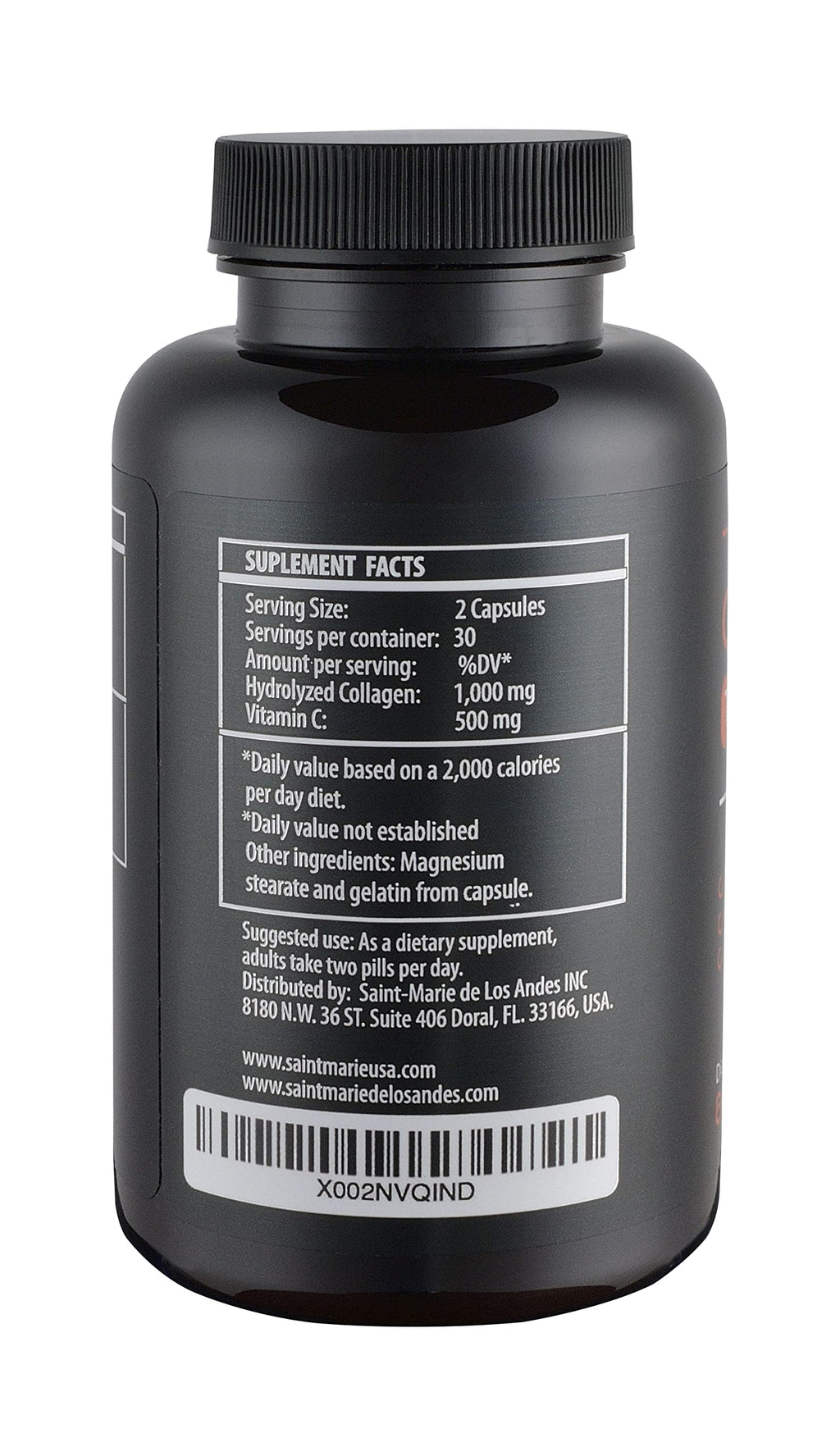 Saint-Marie de los Andes Multi Collagen Pills Types I-X + Vitamin C - image 2