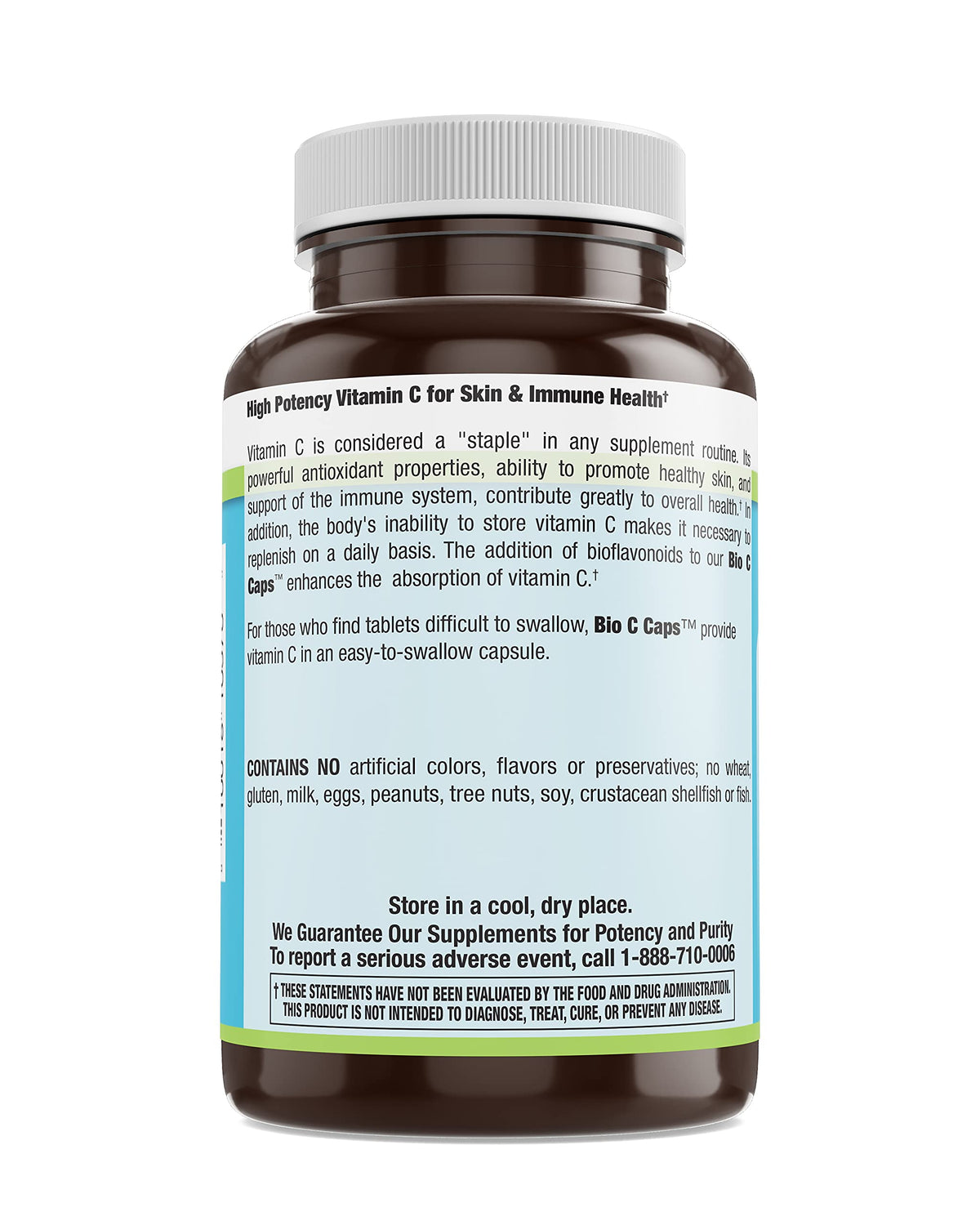 Livamed Bio C Caps Vitamin C with Bioflavonoids - 250 Capsules - image 3