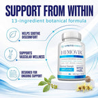 Approved Science Hemovir Hemorrhoid Support - 135 Capsules - image 3