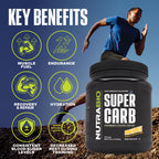 NutraBio Super Carb - Complex Carbohydrate Supplement Powder