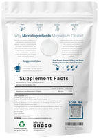 Micro Ingredients Magnesium Citrate Powder for Relaxation - 2 lbs - image 2