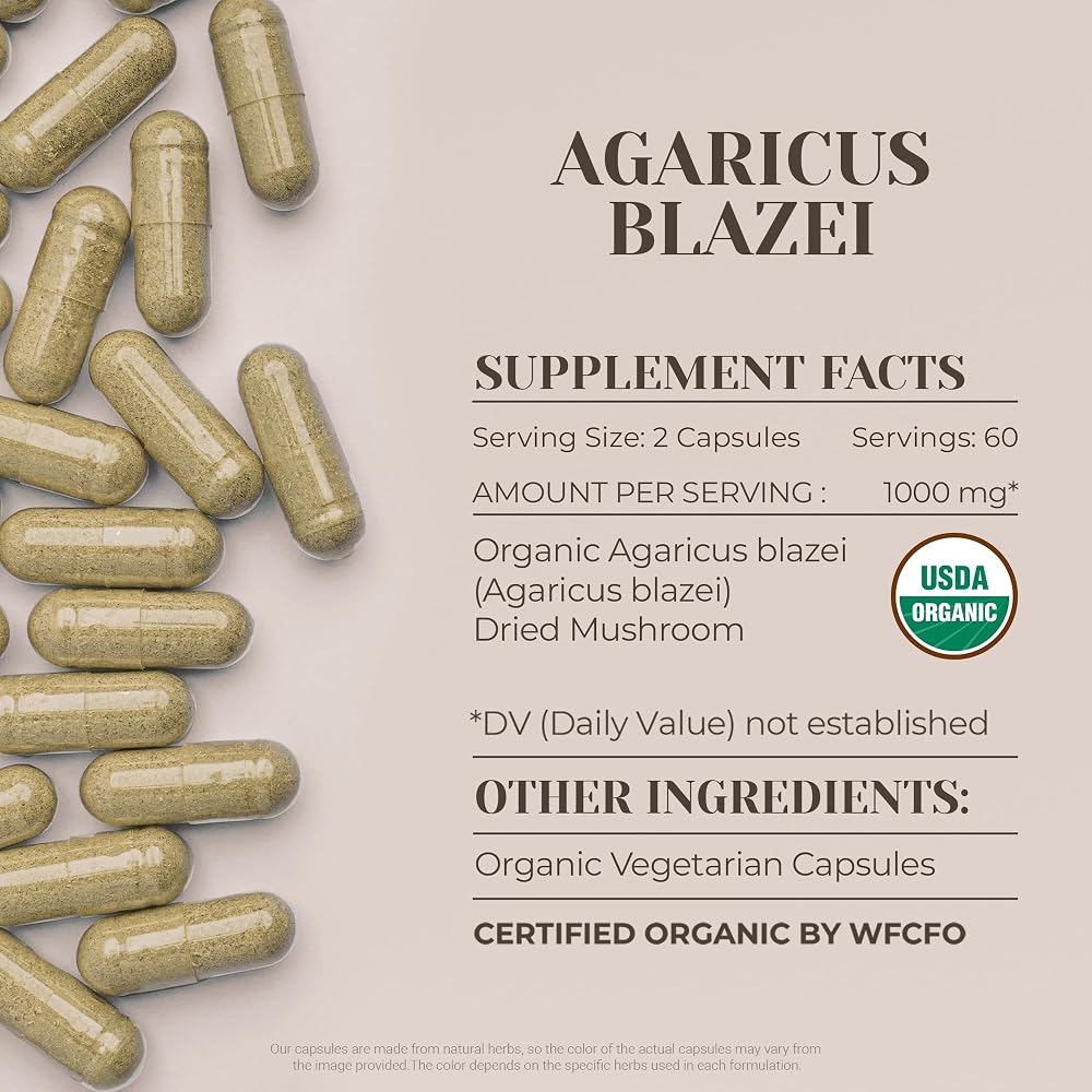 Garden Organics Agaricus Blazei