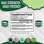 Toplux Citrus Bergamot Supplement 1500mg - 90 Capsules - image 2