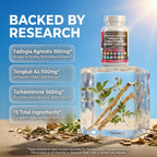 Clean Nutraceuticals Fadogia Agrestis Tongkat Ali Turkesterone - 60 Capsules - image 3