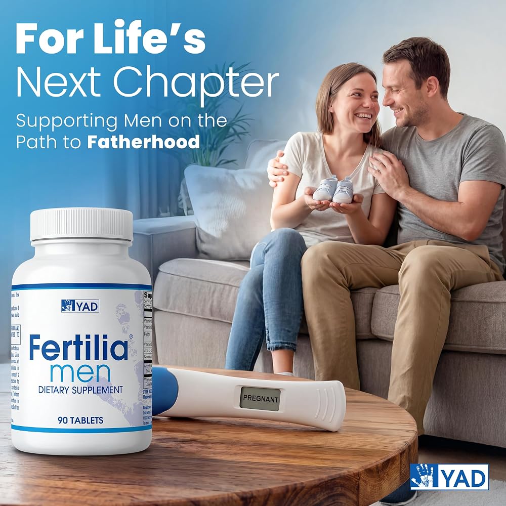 Fertilia Men Fertility Support Supplement with L-Carnitine - 90 Tablets - image 5