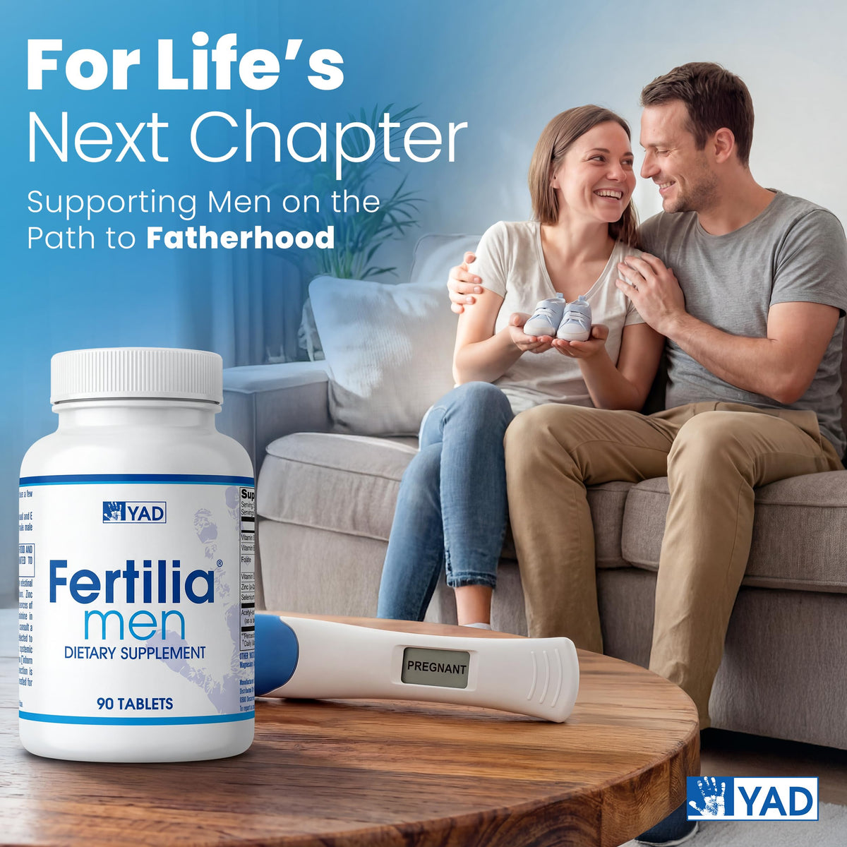 Fertilia Men Fertility Support Supplement with L-Carnitine - 90 Tablets - image 5