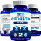 We Like Vitamins White Mulberry 1000mg - 200 Vegetarian Capsules