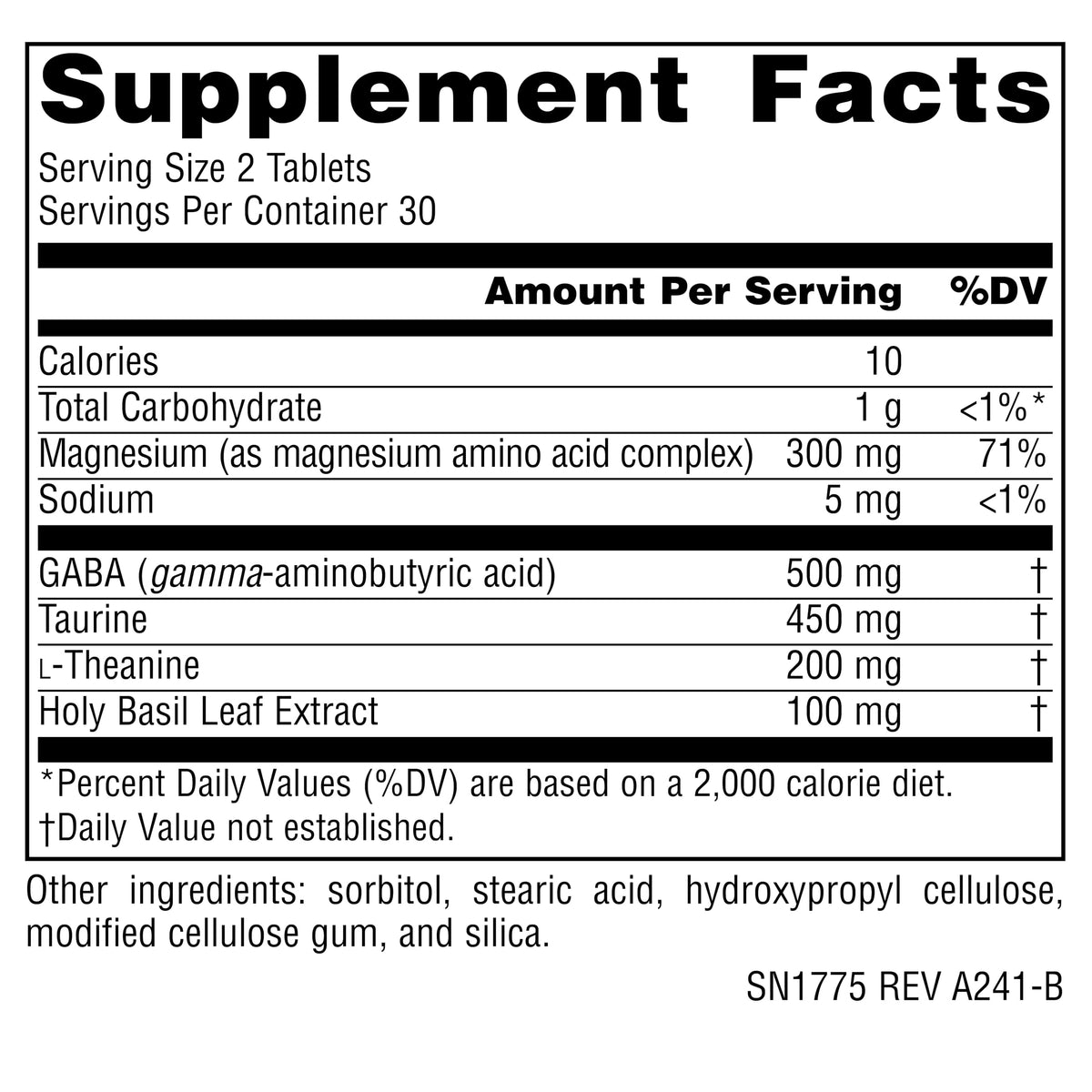 Source Naturals Theanine Serene
