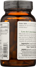 Organic India Brahmi Gotu Kola - 1 Capsules - image 4