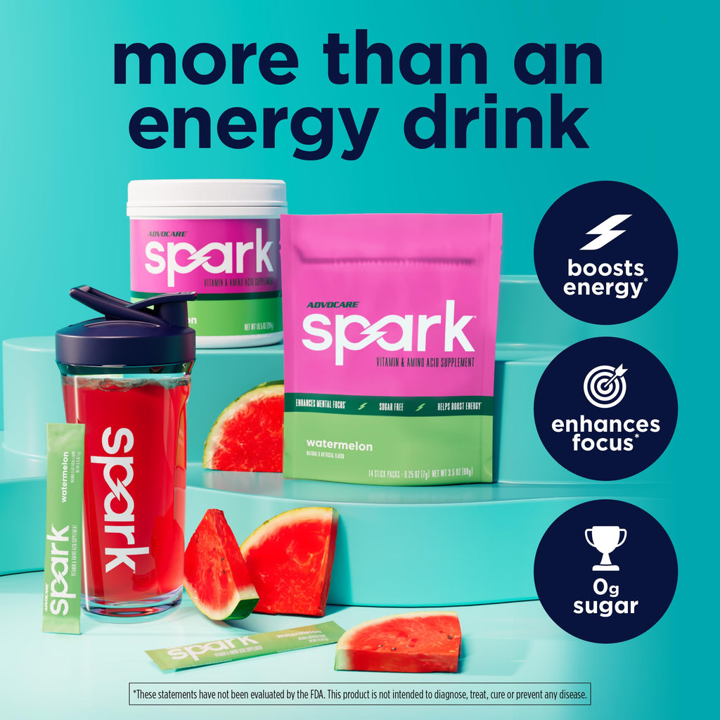 AdvoCare Spark Energy & Focus Drink Mix, Sunrise Grapefruit