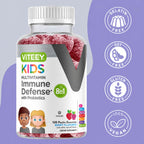 Viteey Kids Multivitamin Gummies with Probiotics - 120 Gummies - image 6