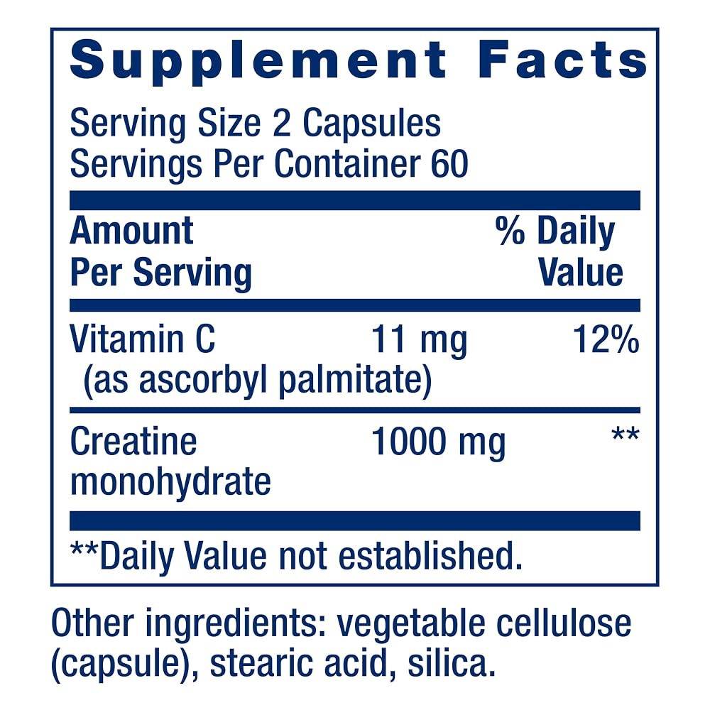 Life Extension Creatine Capsules and Optimized Ashwagandha - 180 Capsules - image 4