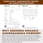 Grenera Organic Ashwagandha Root Powder - 1 kg - image 3