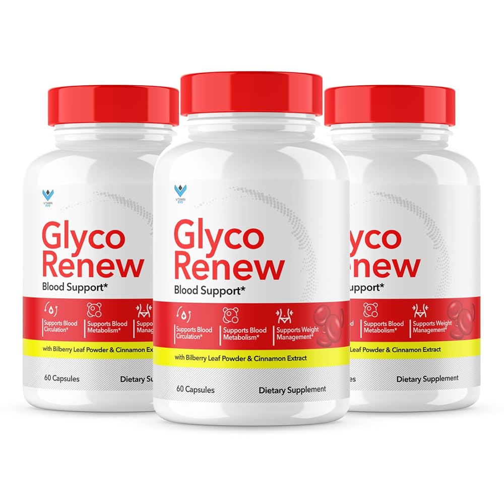 Vitamin Evo Glyco Renew Blood Support Supplement - 180 Capsules