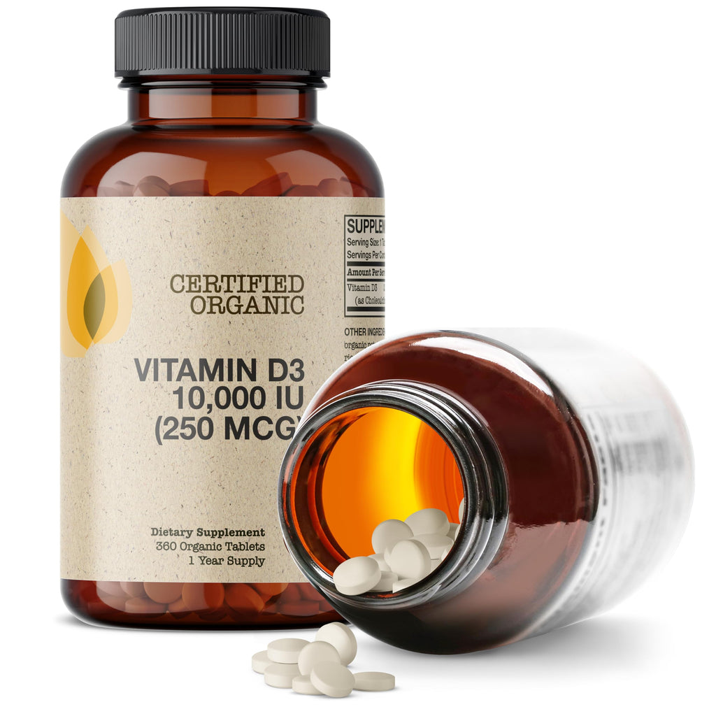Futurebiotics Vitamin D3 10,000 IU Immune Support - 360 Tablets - image 6