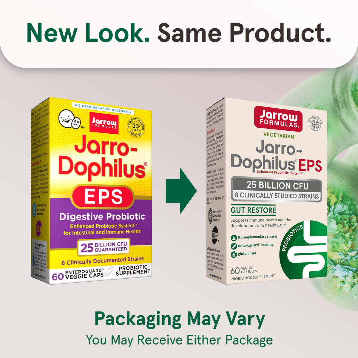Jarrow Formulas Jarro-Dophilus Probiotics Gut Health - 60 Capsules - image 2