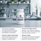 CLEPON Magnesium Glycinate 100mg for Sleep & Relaxation - 60 Capsules - image 8