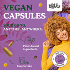 Wild & Organic Liver Detox Capsules - Liver Cleanse Support