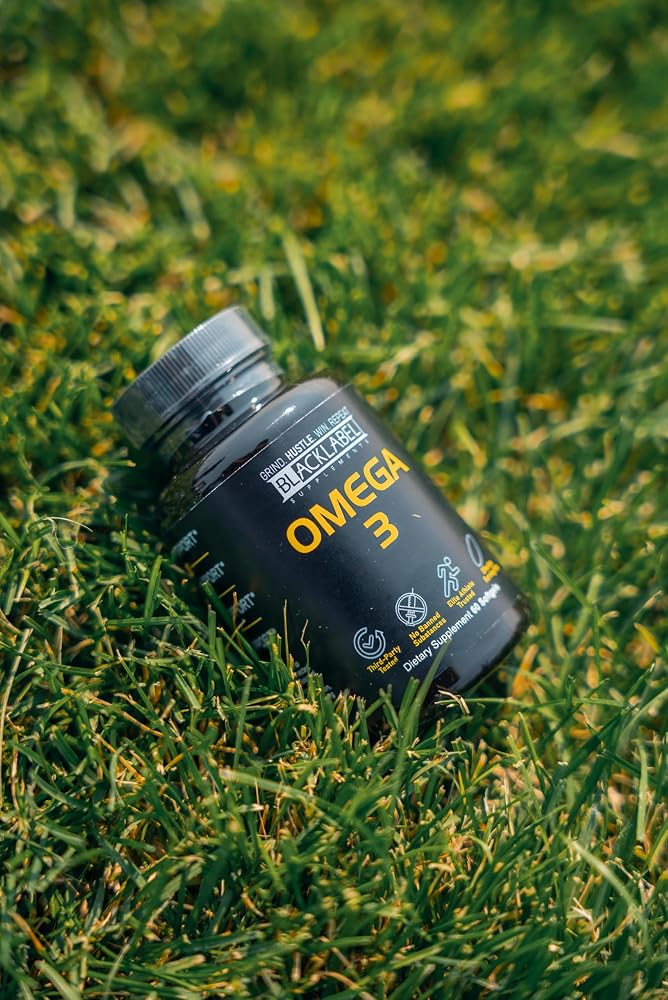 BLACKLABEL Supplements Omega 3 Fish Oil Brain Health - 60 Softgels - image 4
