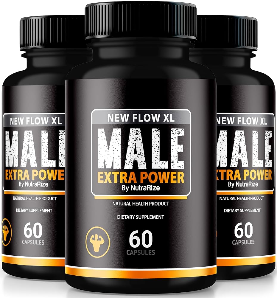 NutraRize New Flow XL Capsules for Men - 180 Capsules