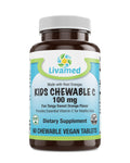 Livamed Kids Chewable C 100 mg - 60 Vegetarian Tablets