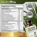 NutraPro Glucosamine Chondroitin MSM Joint Relief - 90 Tablets - image 6