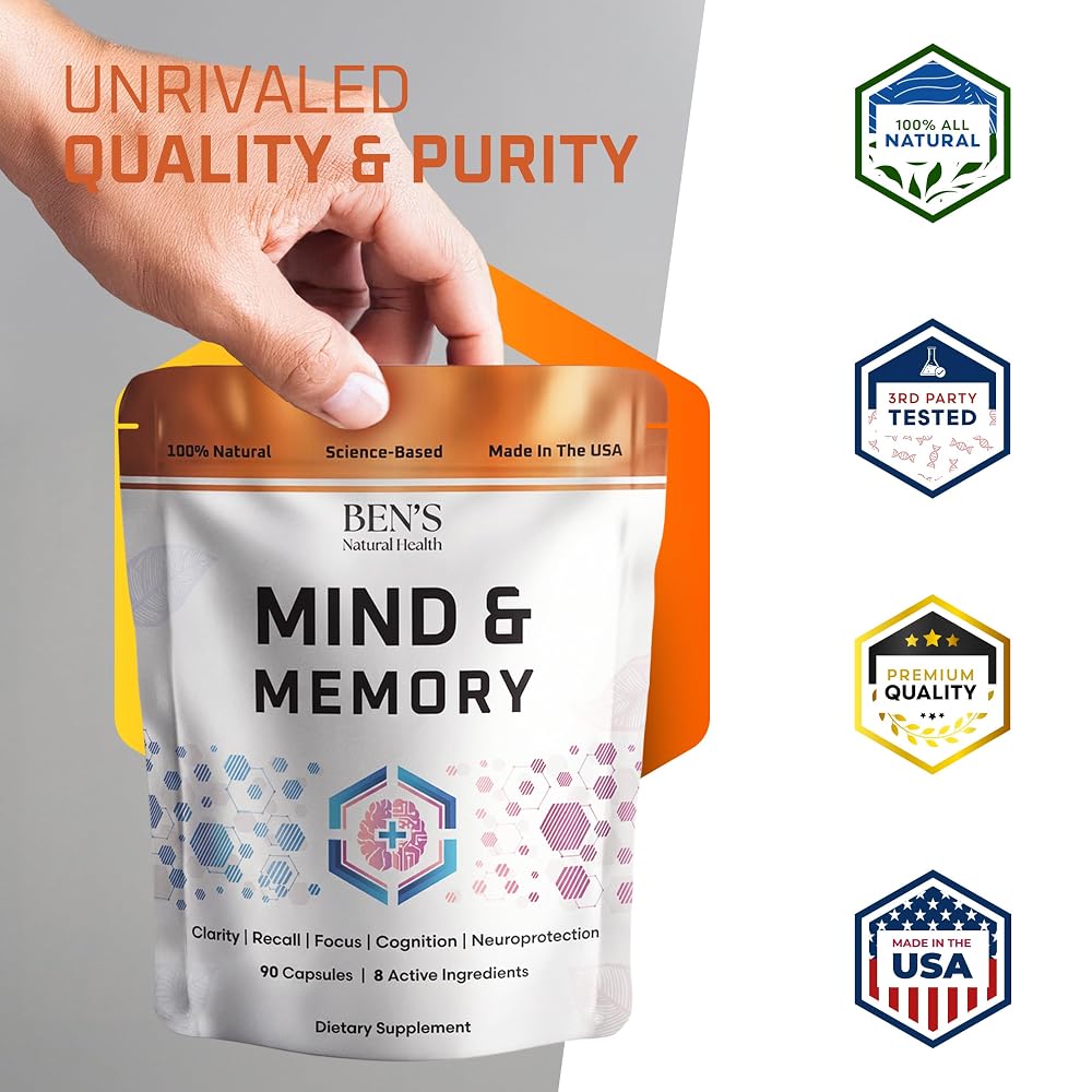 Ben's Natural Health Mind & Memory Supplement